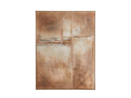 Nástenná dekorácia 90x3,5x120 cm MANARO terra+sand