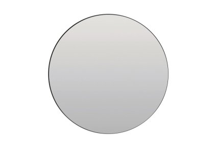 Zrkadlo Ø96 cm ESPEJO číre sklo+čierne