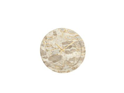 Hodiny Ø41 cm SISTELO taupe mramor