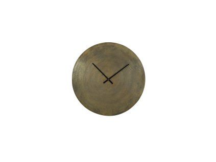 Hodiny Ø59 cm LICOLA starožitný bronz