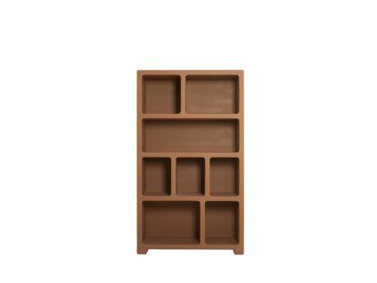 Skrinka 110x35x190 cm NAHUA terra