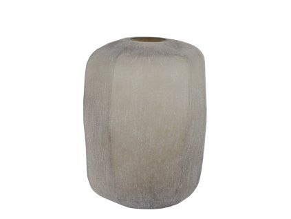 Váza Ø33x42 cm PACENGO sklo svetlohnedé