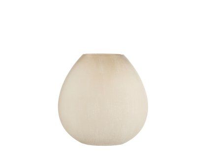 Váza 43x16x43 cm SANTINO sklo matné svetlohnedé