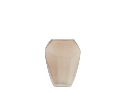 Váza 25x12,5x33,5 cm VIONNA sklo svetlohnedé