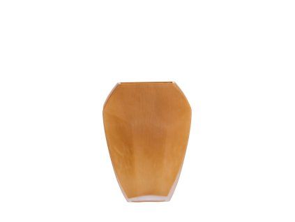 Váza 25x12,5x33,5 cm VIONNA sklo karamelové