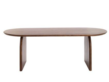 Jedálenský stôl 220x100x75 cm INDORE akáciové drevo hnedé