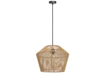Závesná lampa Ø40x30 cm CASPIAN hnedo-čierna