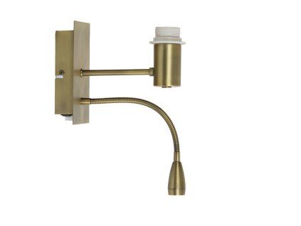 Nástenná lampa+ledflex 20x11x35 cm REGINA antický bronz