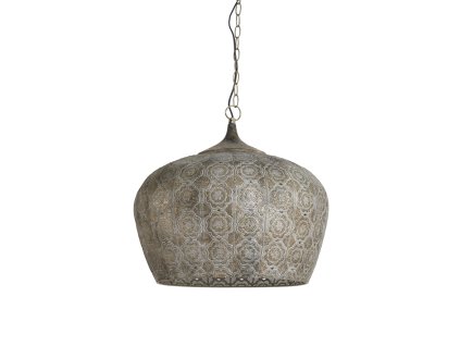 Závesná lampa Ø51,5x46 cm EMINE hnedozlatá