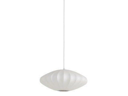 Závesná lampa Ø50x22 cm FAY biela