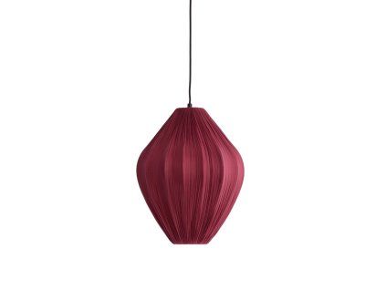 Závesná lampa Ø36x44 cm VERITA bordová