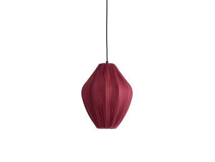 Závesná lampa Ø31x38 cm VERITA bordová