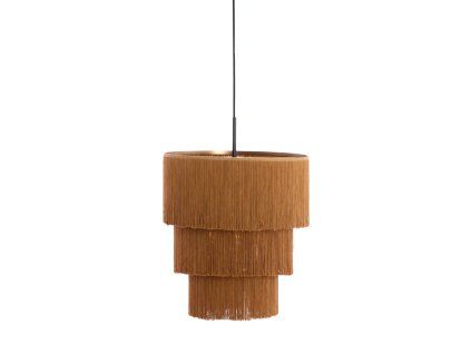 Závesná lampa 3L Ø45x50 cm MALAIKA hnedá