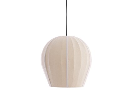 Závesná lampa Ø44x42 cm ZAGORI bouclé piesková