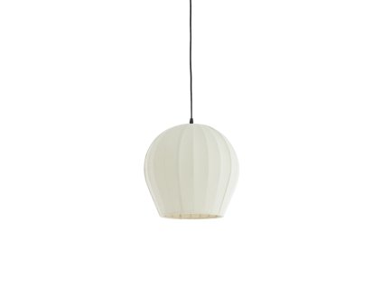 Závesná lampa Ø35x33 cm ZAGORI bouclé krémová