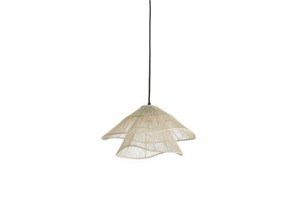 Závesná lampa Ø36x29 cm ALAMEDA krémová