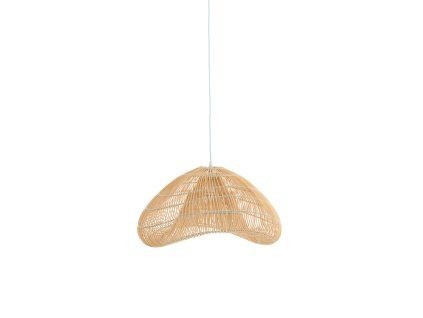 Závesná lampa 54x52,5x30,5 cm JANZUR ratan prírodná