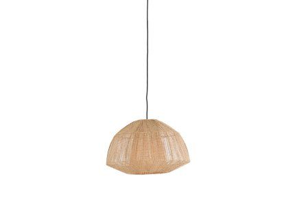Závesná lampa Ø40x25 cm MACUL juta prírodná