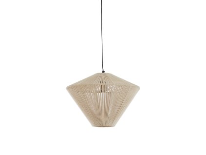 Závesná lampa Ø42x32 cm FELIDA krémová