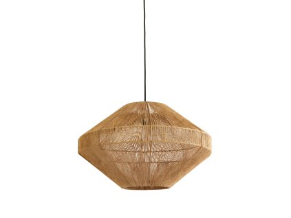 Závesná lampa Ø60x37 cm MALLOW juta prírodná