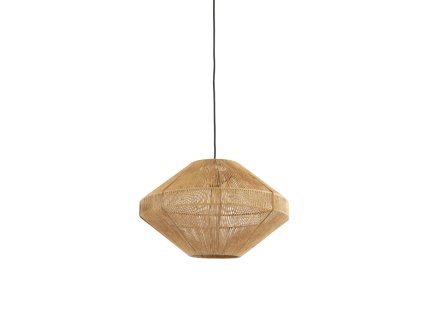 Závesná lampa Ø50x31 cm MALLOW juta prírodná