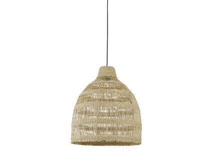 Závesná lampa Ø50x57 cm SAGAR morská tráva prírodná