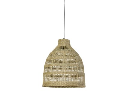 Závesná lampa Ø38x43 cm SAGAR morská tráva prírodná