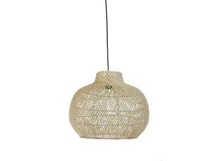 Závesná lampa Ø46x39 cm CHARITA ratan prírodná