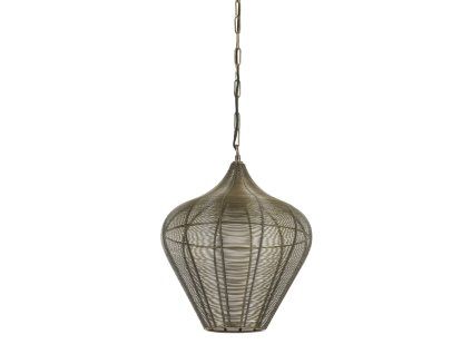 Závesná lampa Ø36x40 cm ALVARO antický bronz