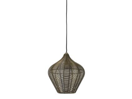 Závesná lampa Ø27x29,5 cm ALVARO antický bronz