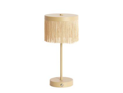 Stolová lampa LED Ø17x35 cm DINY matná béžová