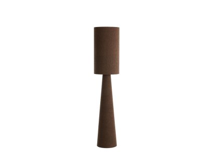 Stojacia lampa Ø38x180 cm MICKY bouclé hnedá