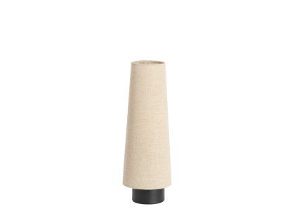 Stolová lampa Ø15x42 cm HOWIE matná čierna+prírodná