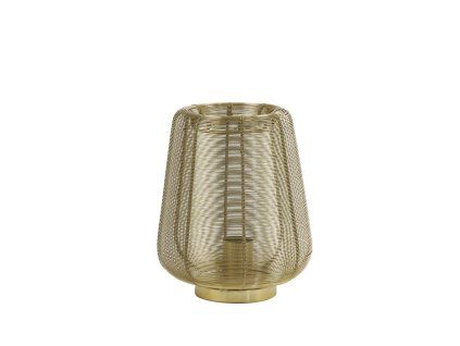 Stolová lampa Ø22x26 cm ADETA zlatá