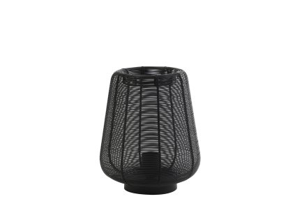 Stolová lampa Ø22x26 cm ADETA matná čierna