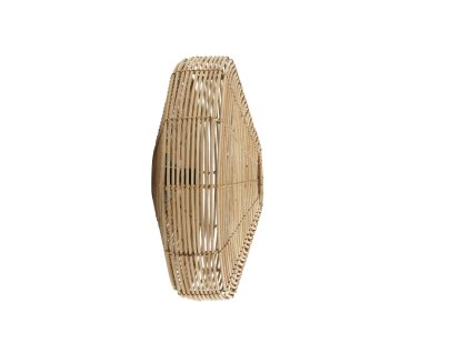 Nástenné svietidlo Ø51x21 cm MATAKA ratan natural