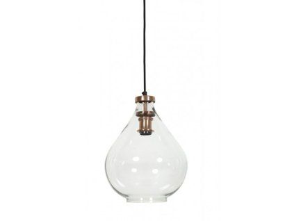 zavesna lampa sklenena rozmery 36x39 cm 8177
