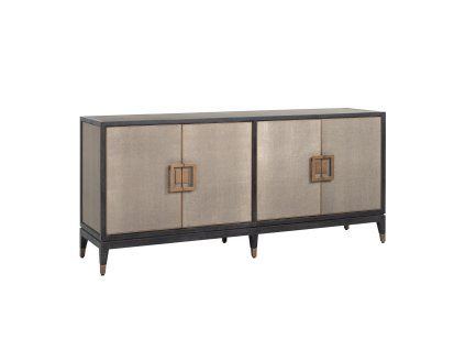 Príborník Bloomville mosadzný shagreen
