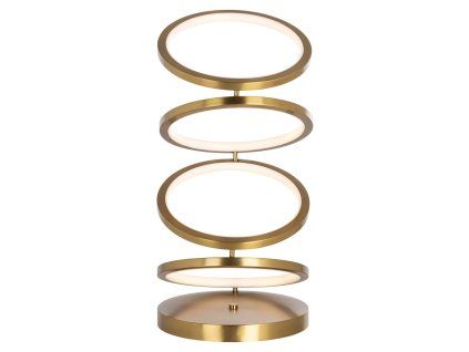 Stolová lampa Jaimin, brúsené zlato