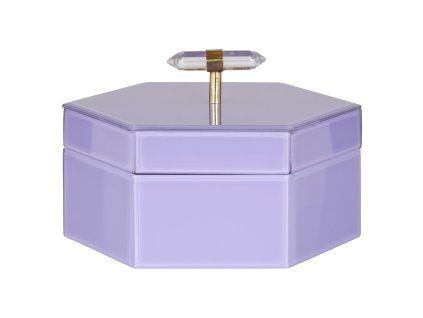 Úložný box Jutta fialový, veľký
