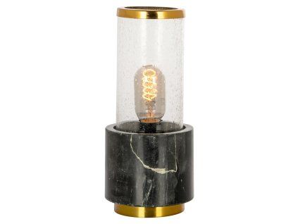 Stolová lampa Conan čierna/zlatá