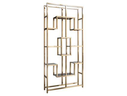 Vitrína Magnus brúsená zlatá