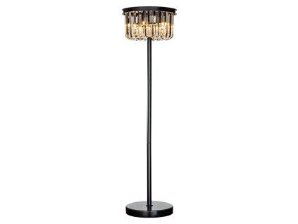 Stojaca lampa Dagmar čierna