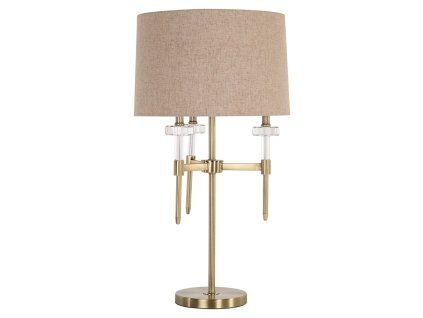 Stolová lampa Josie, brúsená zlatá