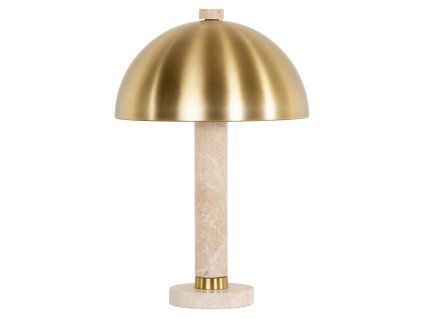 Stolová lampa Jara, brúsená zlatá