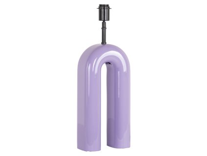 Stolová lampa Elvine fialová