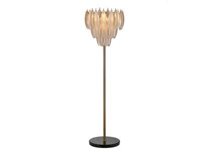 Stojacia lampa Chloe mosadz antická