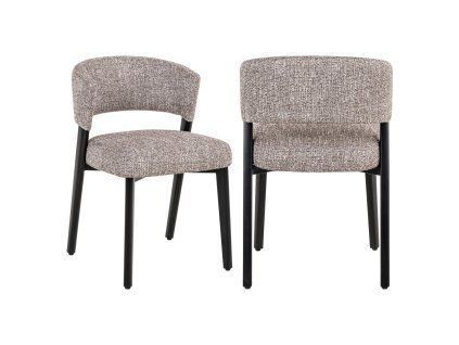 Jedálenská stolička Zeno earth tweed