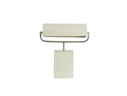 Stolová lampa 35x15,5x38 cm CARDONA krémová+nikel saténová