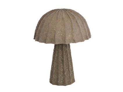 Stolová lampa Ø36x48 cm CHRISTIO textúra tmavosivá